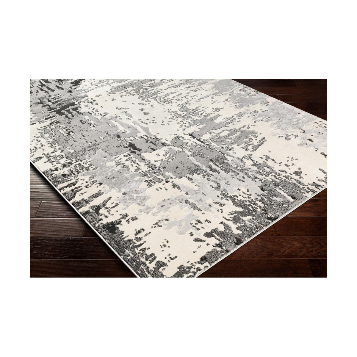 City 87 X 31 inch Taupe/Black/Beige/Khaki/Light Gray Rugs