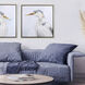 Portrait of Nature Blue and Orange and Gray and Neutral Canvas, Propac