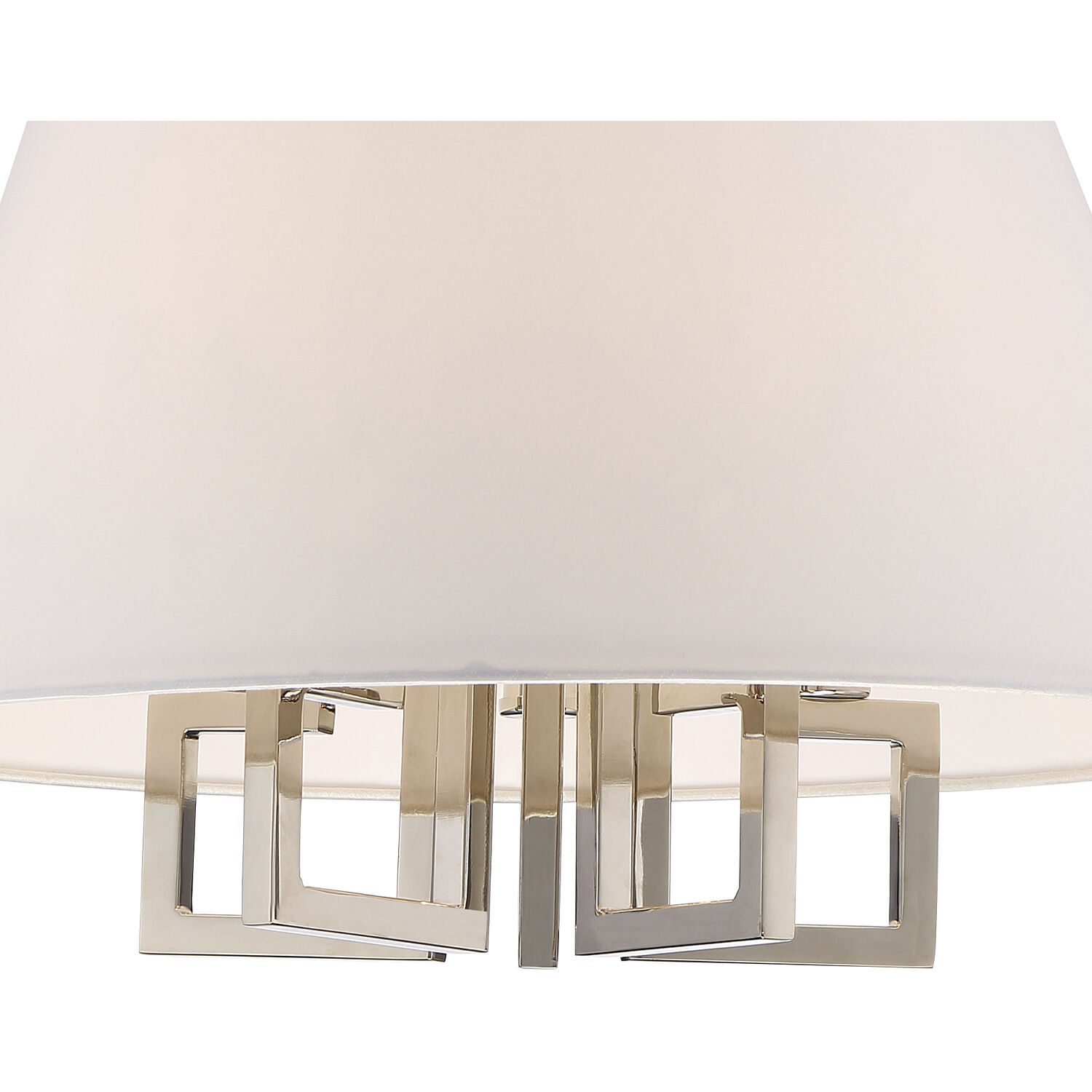 Westwood 5 Light 16 inch Polished Nickel Semi Flush Ceiling Light