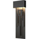 Collage LED 27.1 inch Coastal Black Outdoor Sconce, Large