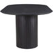 Povera 86 X 42 inch Black Dining Table
