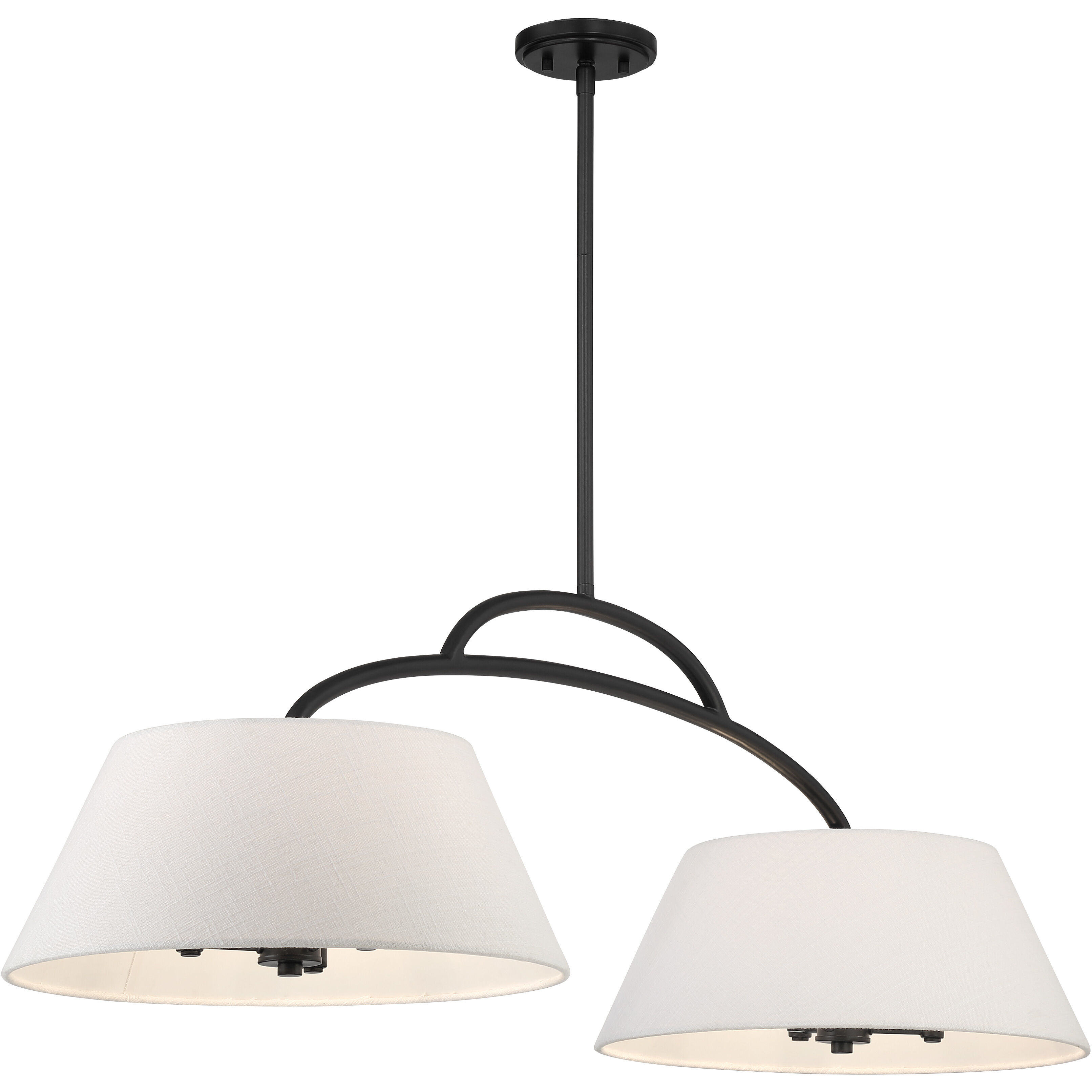 Headington 6 Light 48 inch Coal Island Light Ceiling Light