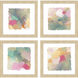 Seagrass Pastels Pink and Green and Teal Framed Art, Propac