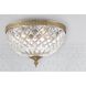 Westbury 3 Light 12 inch Olde Brass Flush Ceiling Light