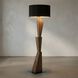 Enigma II 67 inch 60 watt Dark Walnut Floor Lamp Portable Light