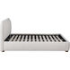 Colin Beige Bed, Queen