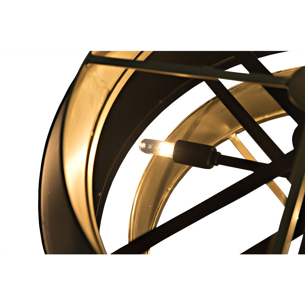 Demetrius 4 Light 24 inch Antique Brass Pendant Ceiling Light