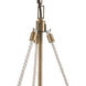 Waverly 1 Light 22 inch Vintage Brass Pendant Ceiling Light