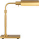 C&M by Chapman & Myers Kenyon 19.25 inch 9 watt Burnished Brass Task Table Lamp Portable Light