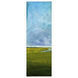 Settle into Dusk Green and Blue and Turquoise Framed Art