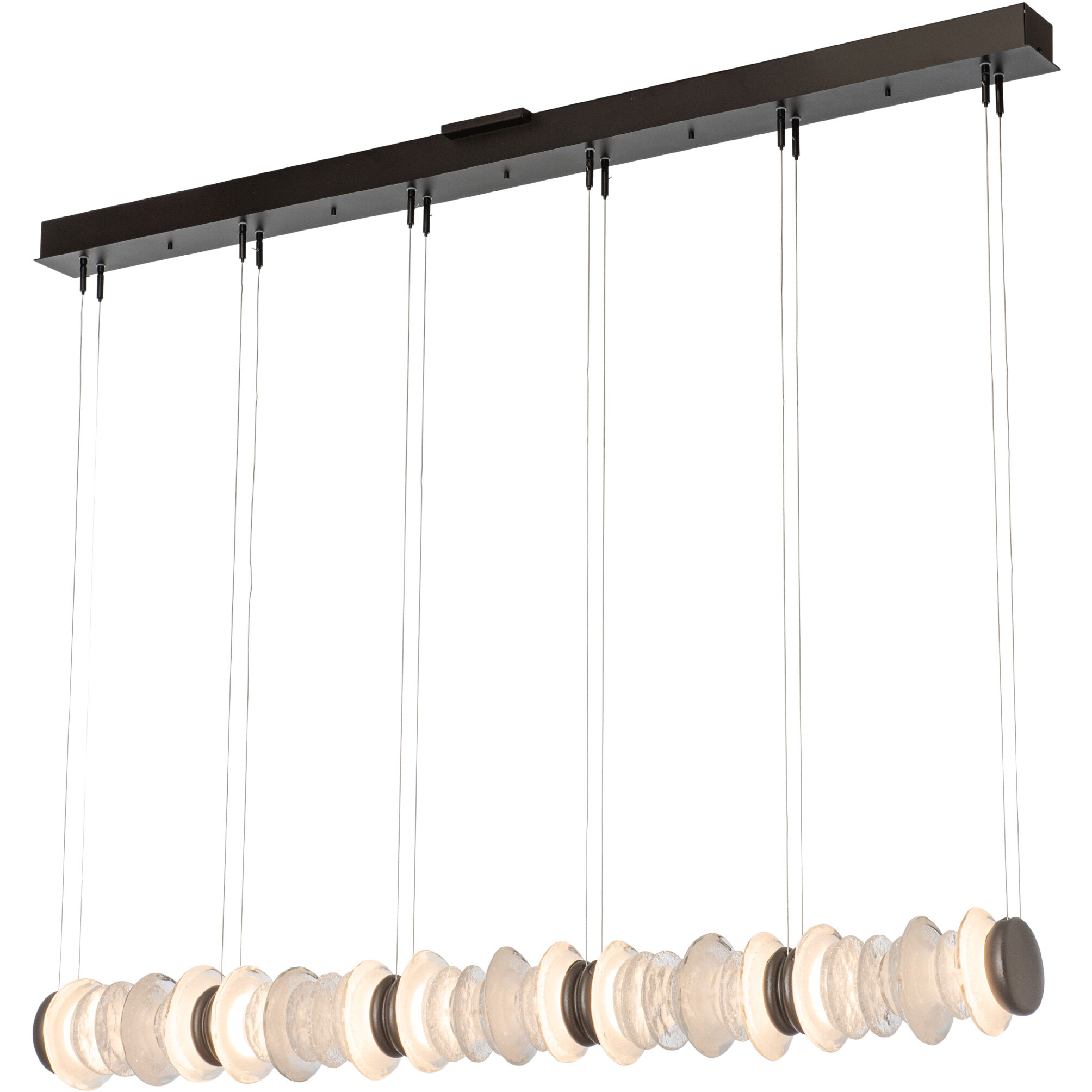 Cairn Linear Pendant Ceiling Light in Oil Rubbed Bronze