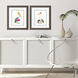 Beach Bum Multi and Blue and Pink and Yellow Framed Art, Propac