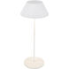 Zola 14.38 inch 3 watt White Table Lamp Portable Light