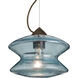 Zen 1 Light Bronze Cable Pendant Ceiling Light