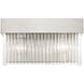 Norwich 2 Light 14 inch Brushed Nickel ADA Sconce Wall Light