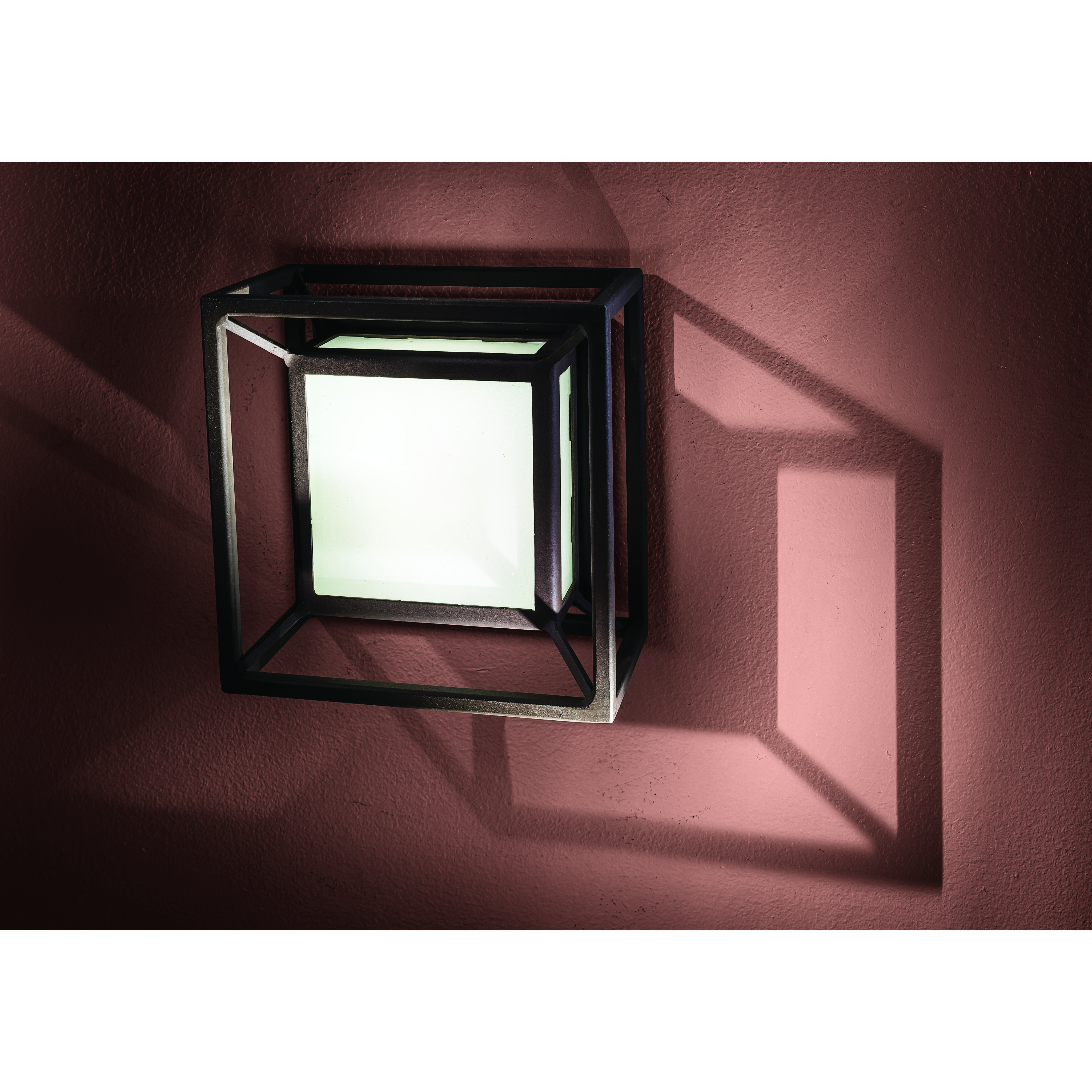 Outline LED 6.5 inch Sand Bronze Wall Mount And Ceiling Mount Wall Light, Outdoor