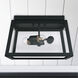 Leighton 3 Light 14.5 inch Black Outdoor Flush Mount