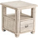Pembroke Plantation 24 X 23 inch Light Gray End Table