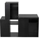 Gropius Cubes 51 X 20 inch Matte Black Console