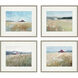 Scenic Blue and Green and Red and Rust Framed Art