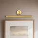 Alora Mood Dottie 24.00 watt 24.13 inch Brushed Gold Wall/Picture Light Wall Light