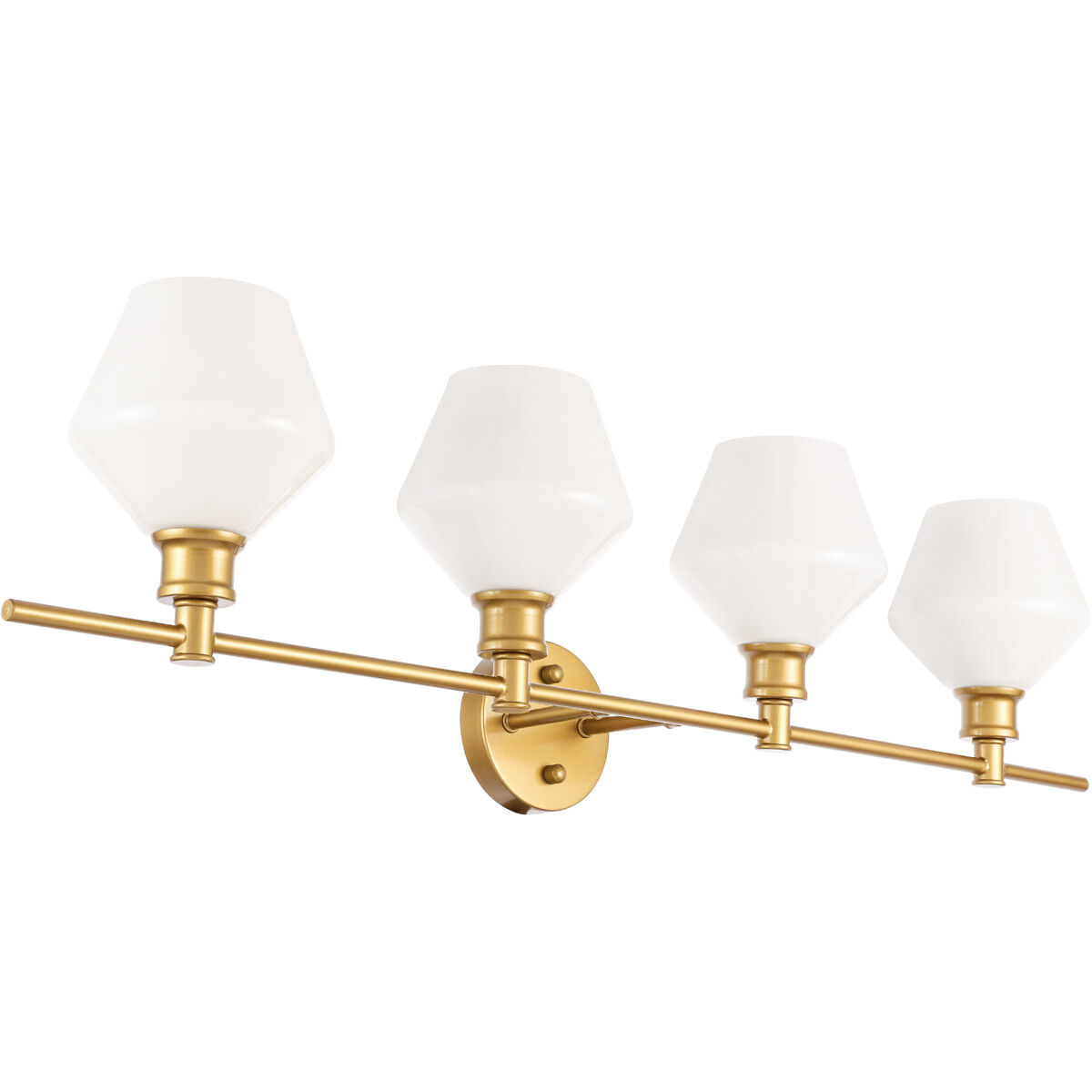 Gene 4 Light 38 inch Brass Wall sconce Wall Light