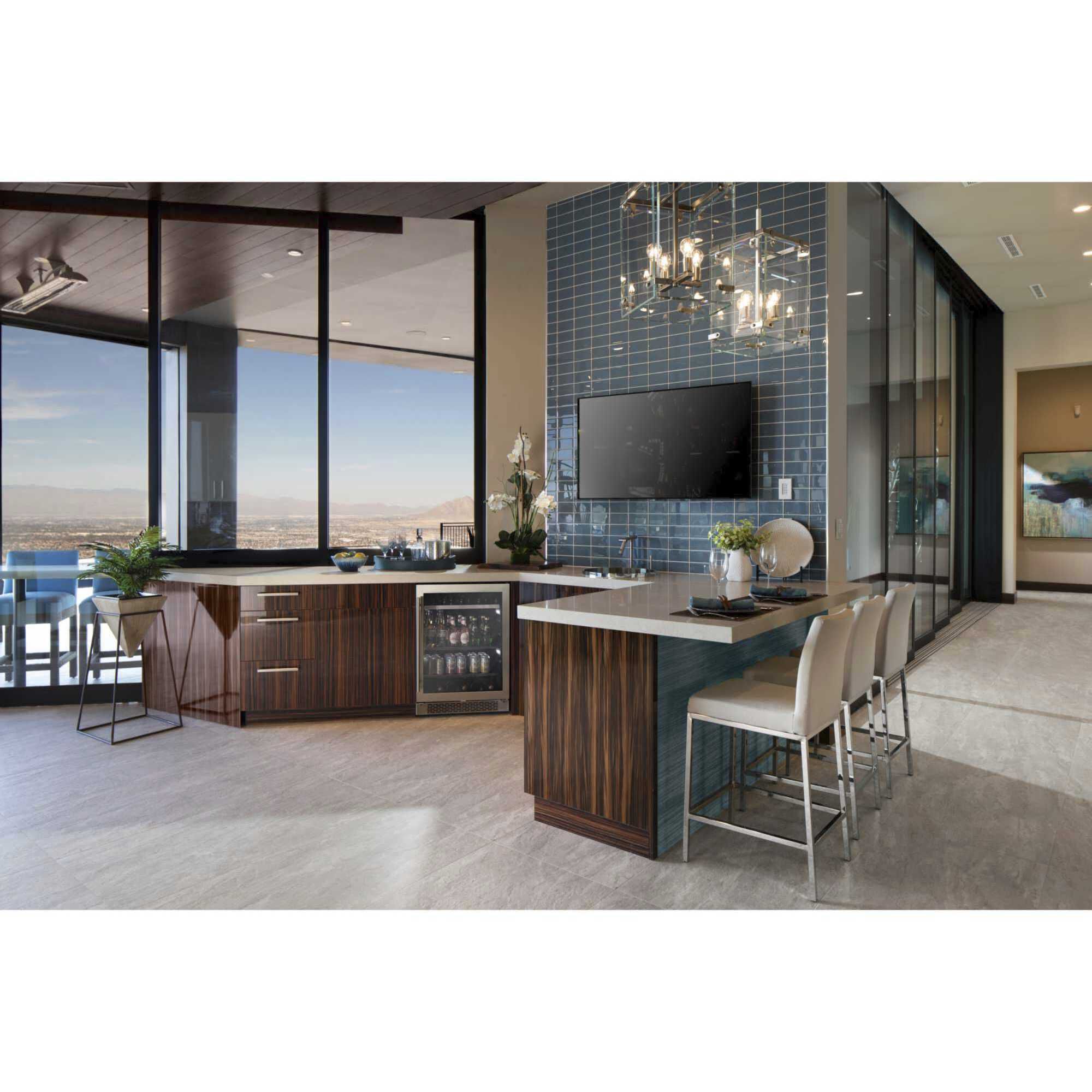 Guthrie 4 Light 14.75 inch Brushed Nickel Foyer Pendant Ceiling Light, Design Series