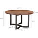 Bent 54 X 54 inch Natural Dining Table, Round