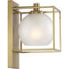 Cowen 1 Light 7 inch Brushed Gold Wall Sconce Wall Light