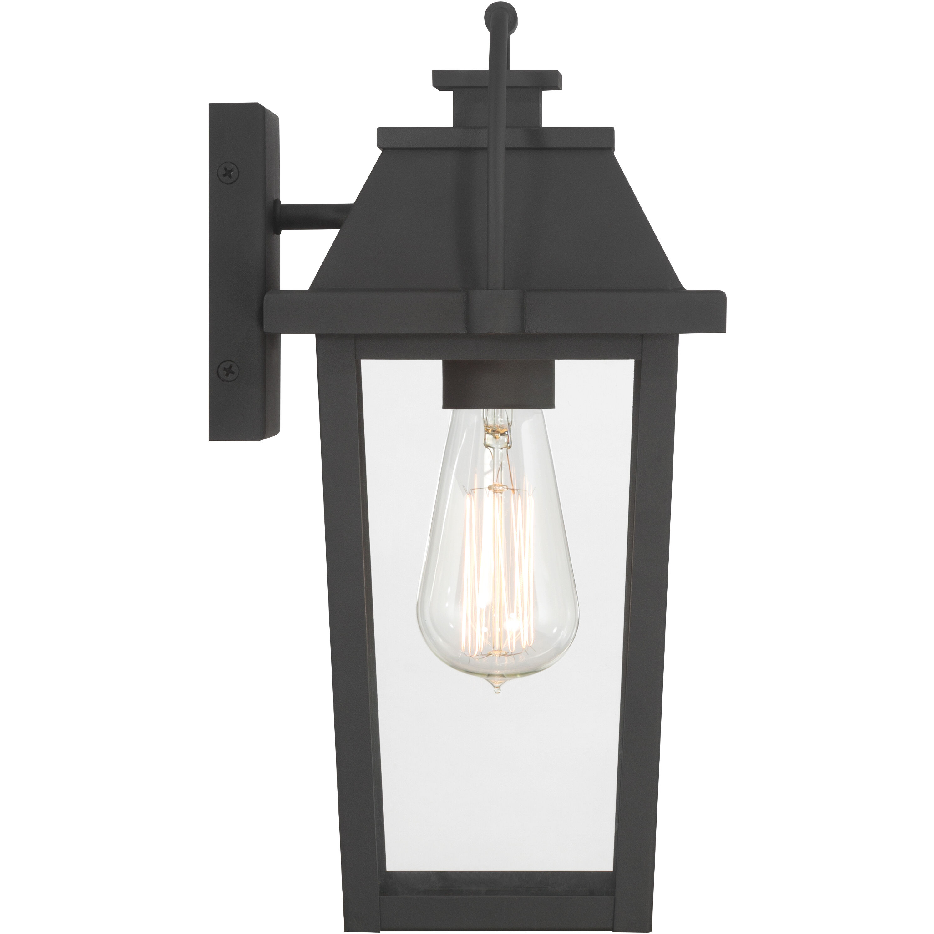 Branwyn 1 Light 13 inch Sand Coal Black Outdoor Wall Lantern