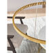 Sean Lavin Vellavi LED 23.4 inch Nightshade Black Chandelier Ceiling Light, Integrated LED