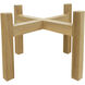 Acacia Natural Wood Planter Stand