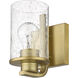 Beckett 1 Light 4.5 inch Olde Brass Wall Sconce Wall Light