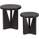 Nadette 22 X 18 inch Dark Espresso Nesting Tables, Set of 2