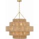 Shyla 20 Light 32 inch Soft Gold Chandelier Ceiling Light
