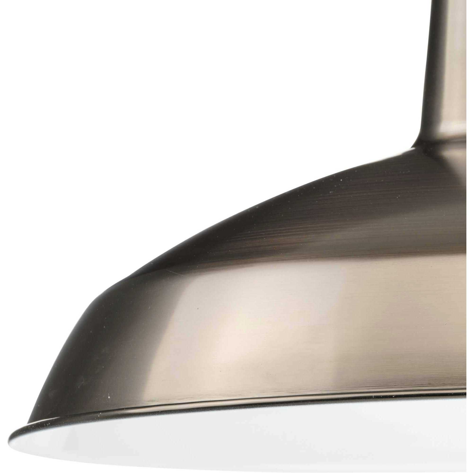 Metal Shade 1 Light Venetian Bronze Pendant Ceiling Light in Standard