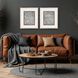 Paragon Blue and Beige and Gray and Multi Framed Art