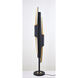 Canada 57 inch 40.00 watt Matte Black Floor Lamp Portable Light