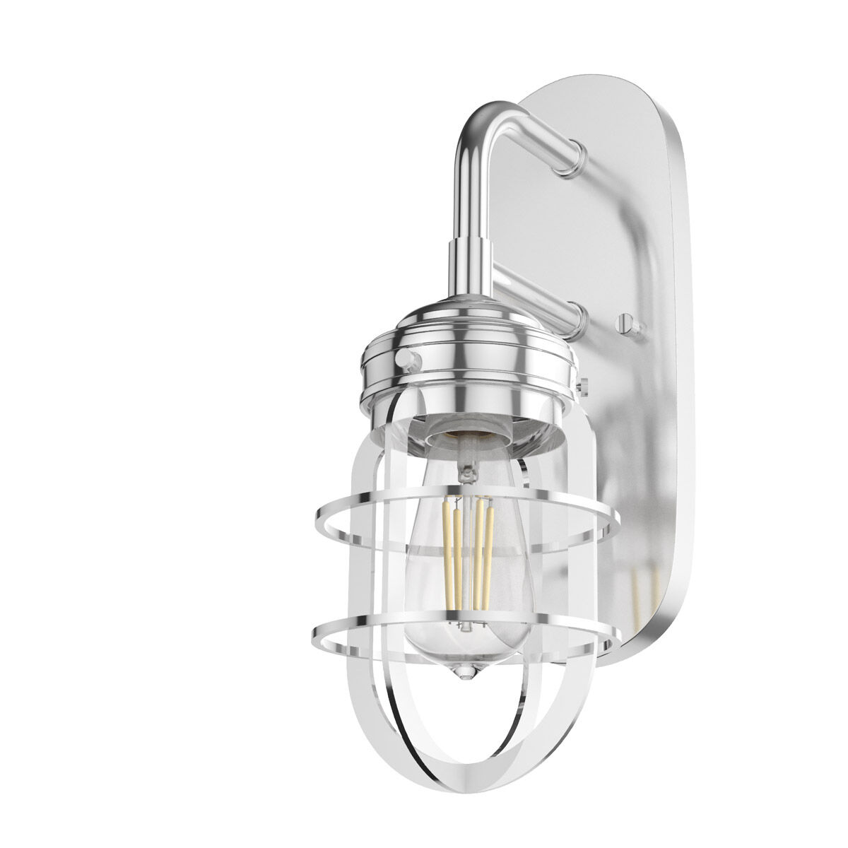 Starklake 1 Light 5 inch Chrome Wall Sconce Wall Light