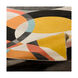 City 67 X 47 inch Mustard/Coral/Beige/Black/Aqua Rugs, Rectangle