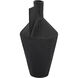 Rabel 15 X 14 inch Vase in Black
