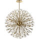 Vera 34 Light 50 inch Gold Pendant Ceiling Light