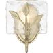 Calla 1 Light 6.88 inch White Gold Wall Sconce Wall Light