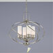 Westfield 4 Light 22 inch Brushed Nickel Chandelier Ceiling Light