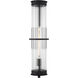 Alcona 1 Light 24 inch Black Outdoor Wall Lantern