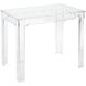 Jacobs 22 X 18 inch Clear Nesting Table, Set of 3
