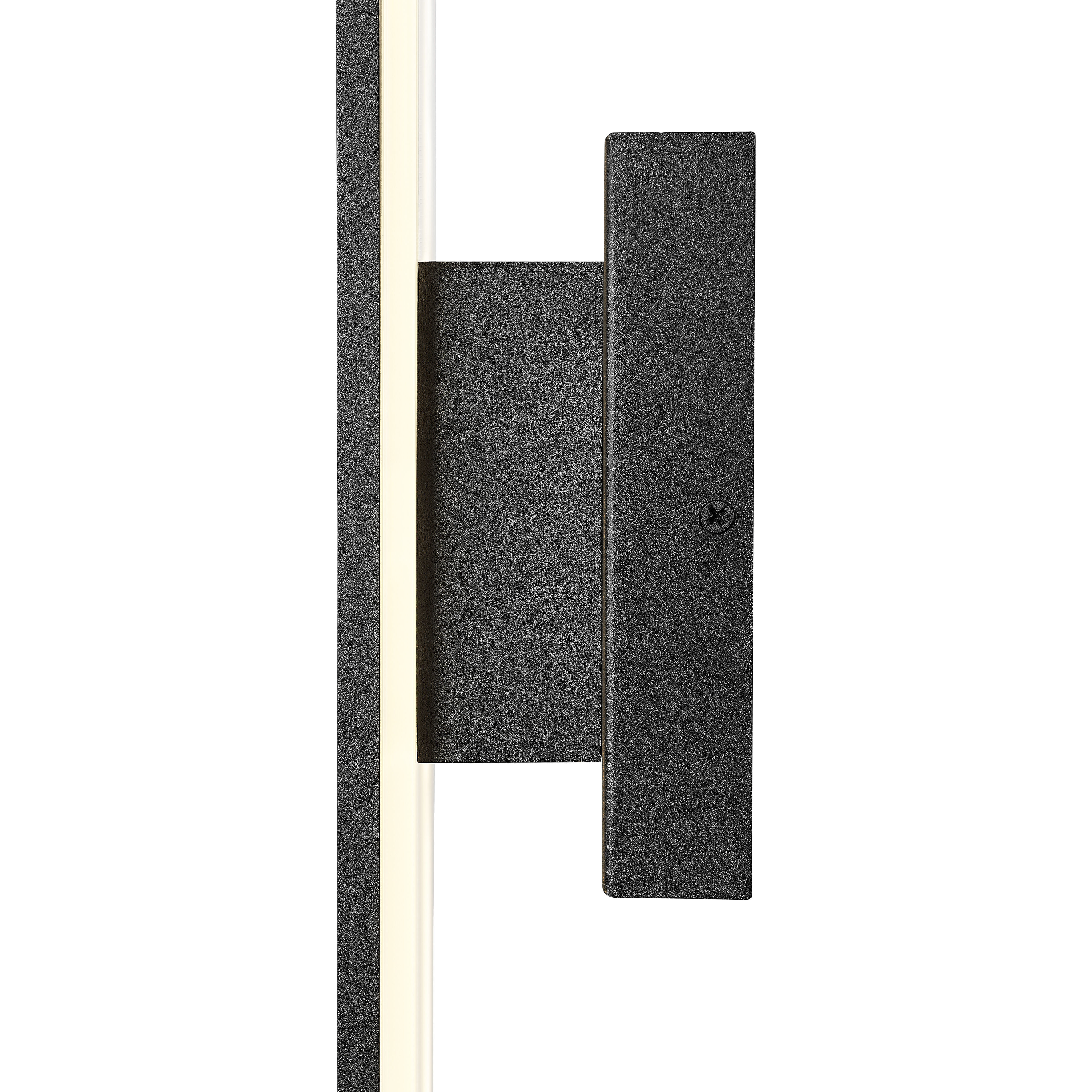 Stylet LED 24 inch Sand Black Outdoor Wall Light