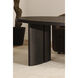William 85.75 X 43.25 inch Black Dining Table