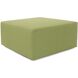 Universal 17 inch Moss Outdoor Ottoman, 36in Square, The Seascape Collection