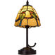 3118 Tiffany 13 inch 40.00 watt Dark Bronze Accent Lamp Portable Light